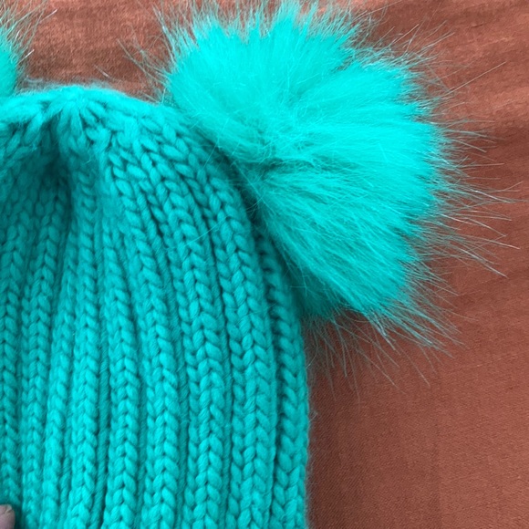 Target kids green grinch chunky knit beanie - Picture 3 of 5